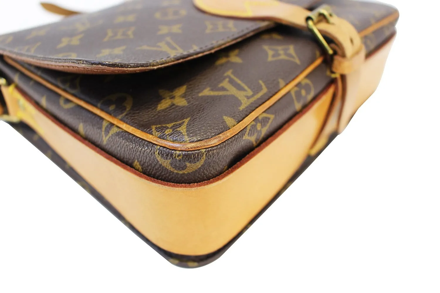 LOUIS VUITTON Monogram Canvas Cartouchiere GM Messenger Bag