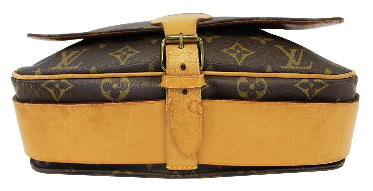 LOUIS VUITTON Monogram Canvas Cartouchiere GM Messenger Bag