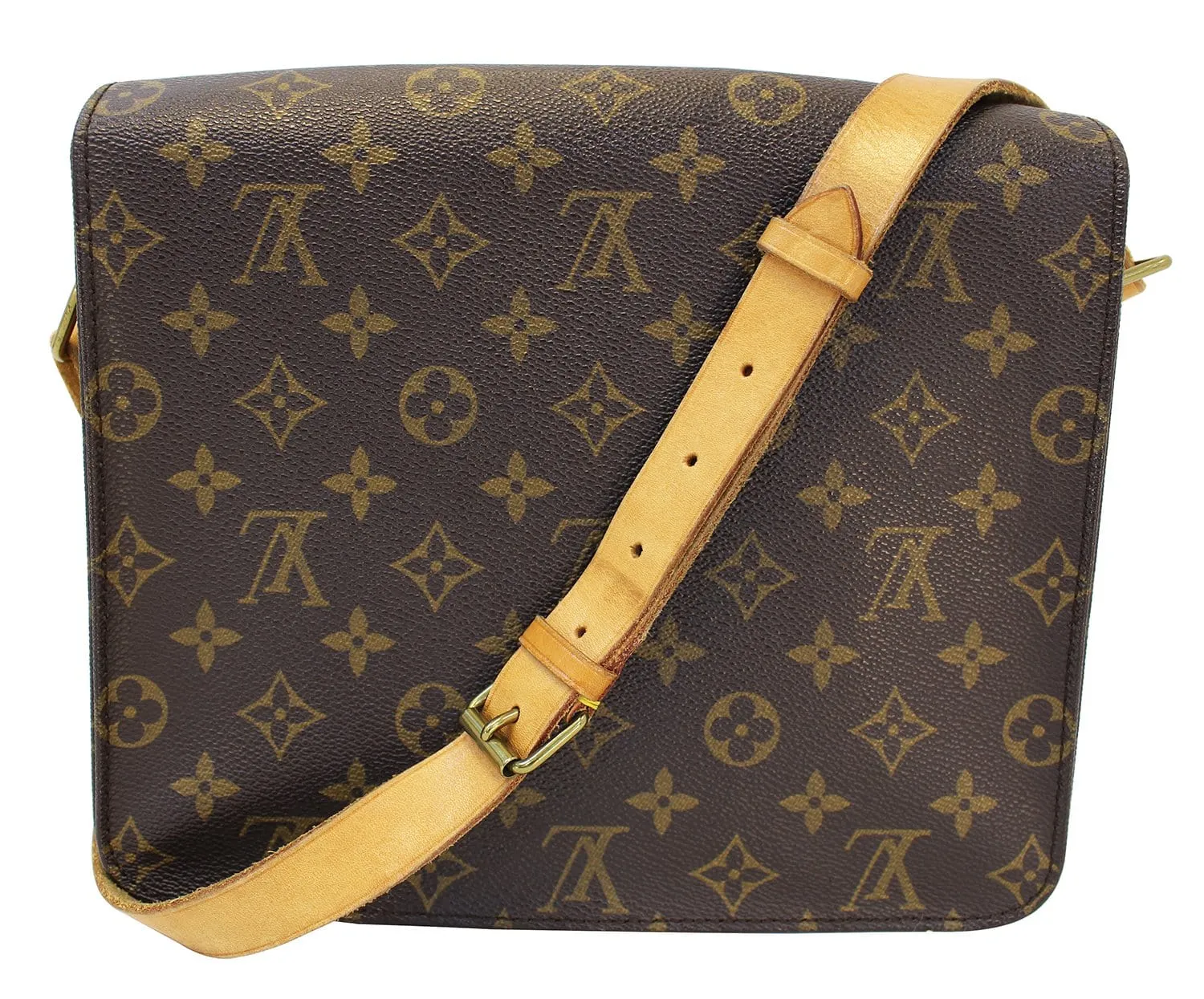LOUIS VUITTON Monogram Canvas Cartouchiere GM Messenger Bag