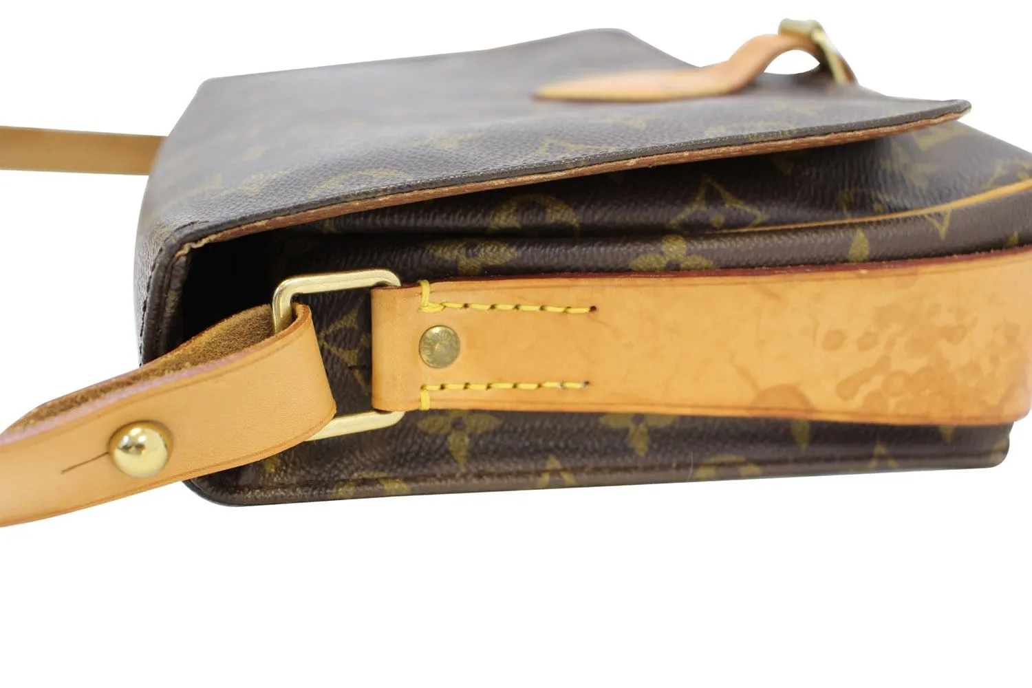 LOUIS VUITTON Monogram Canvas Cartouchiere GM Messenger Bag