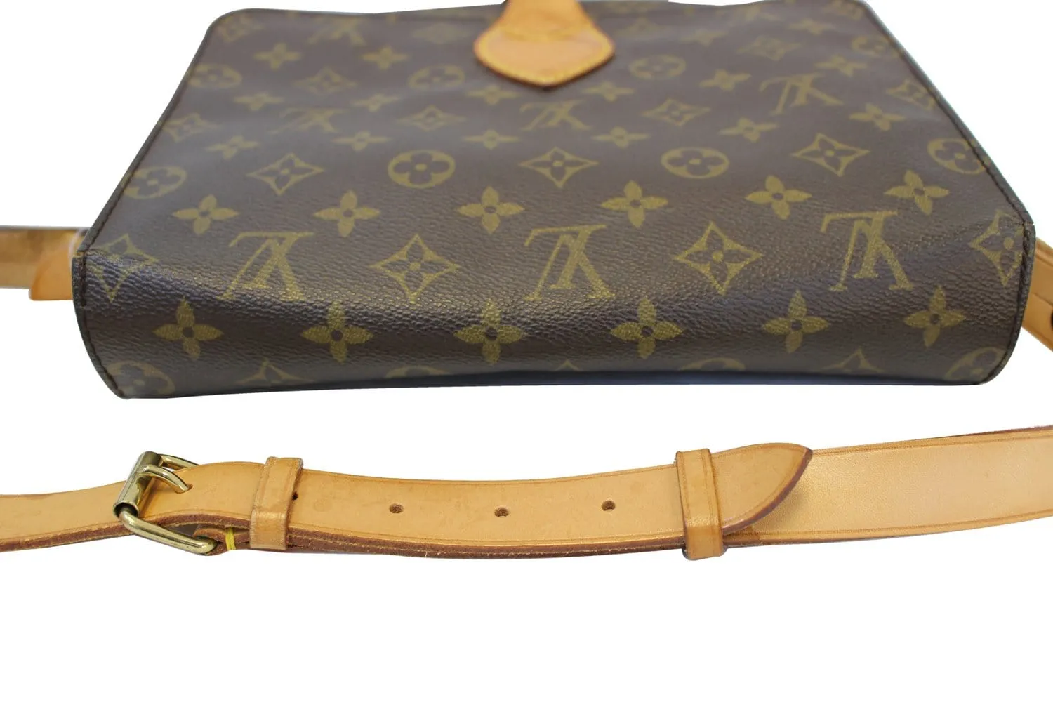 LOUIS VUITTON Monogram Canvas Cartouchiere GM Messenger Bag