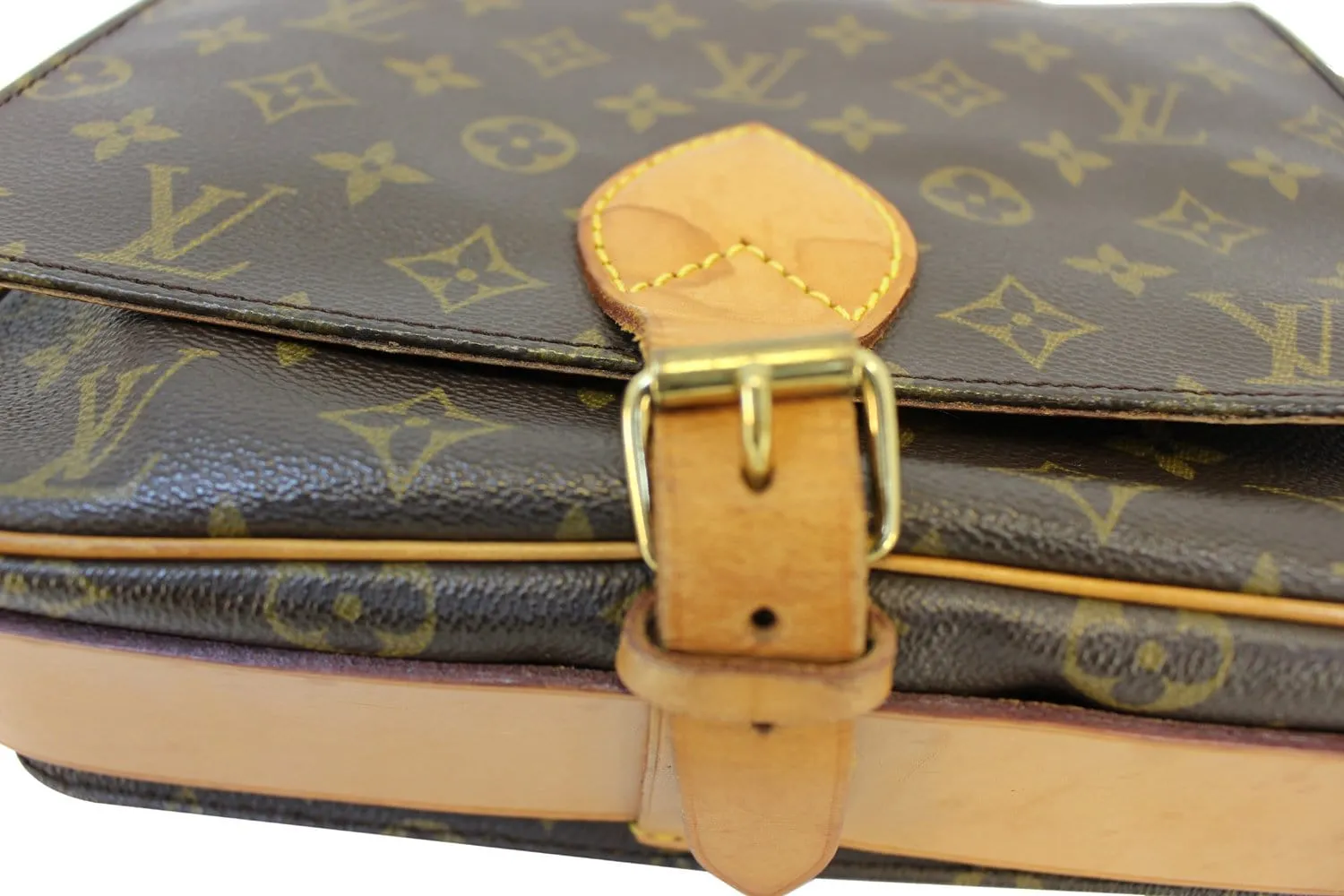 LOUIS VUITTON Monogram Canvas Cartouchiere GM Messenger Bag