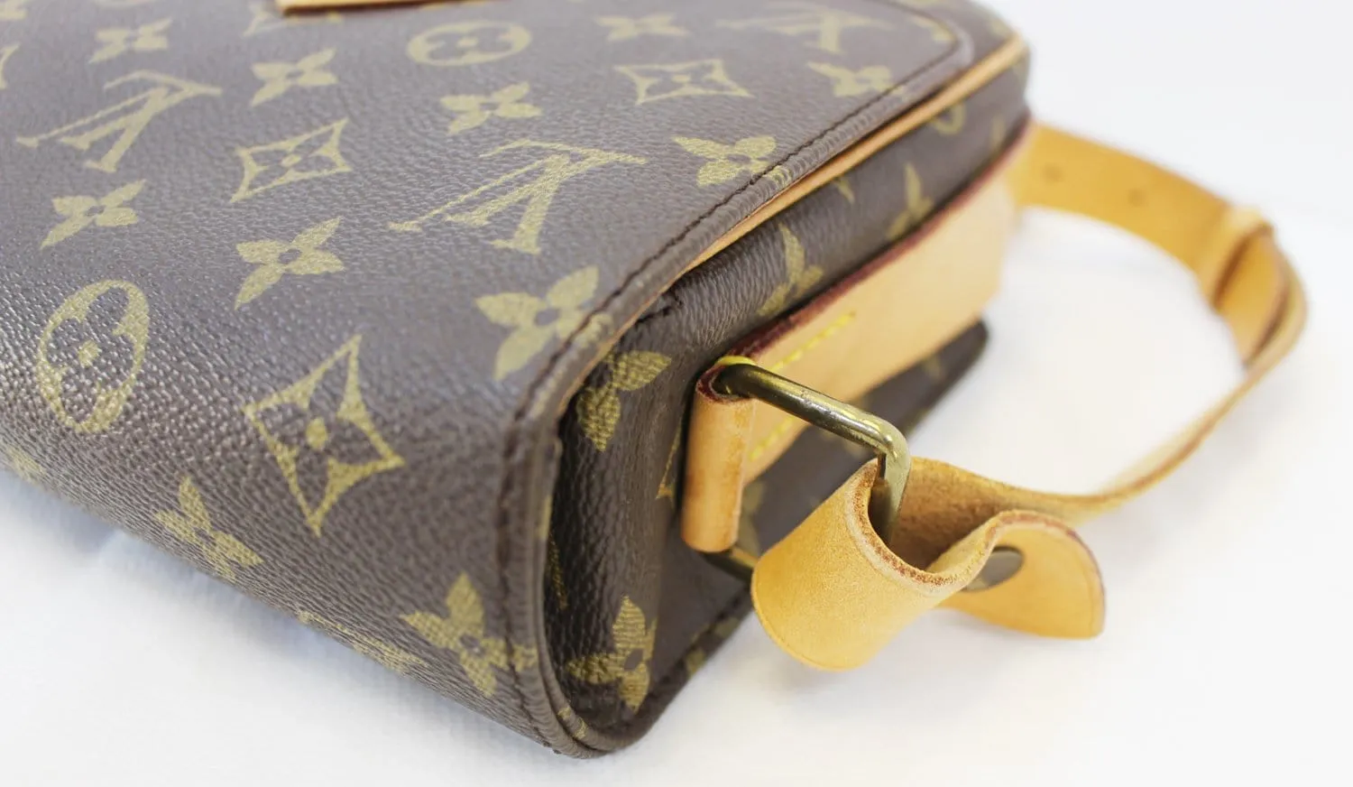 LOUIS VUITTON Monogram Canvas Cartouchiere MM Bag