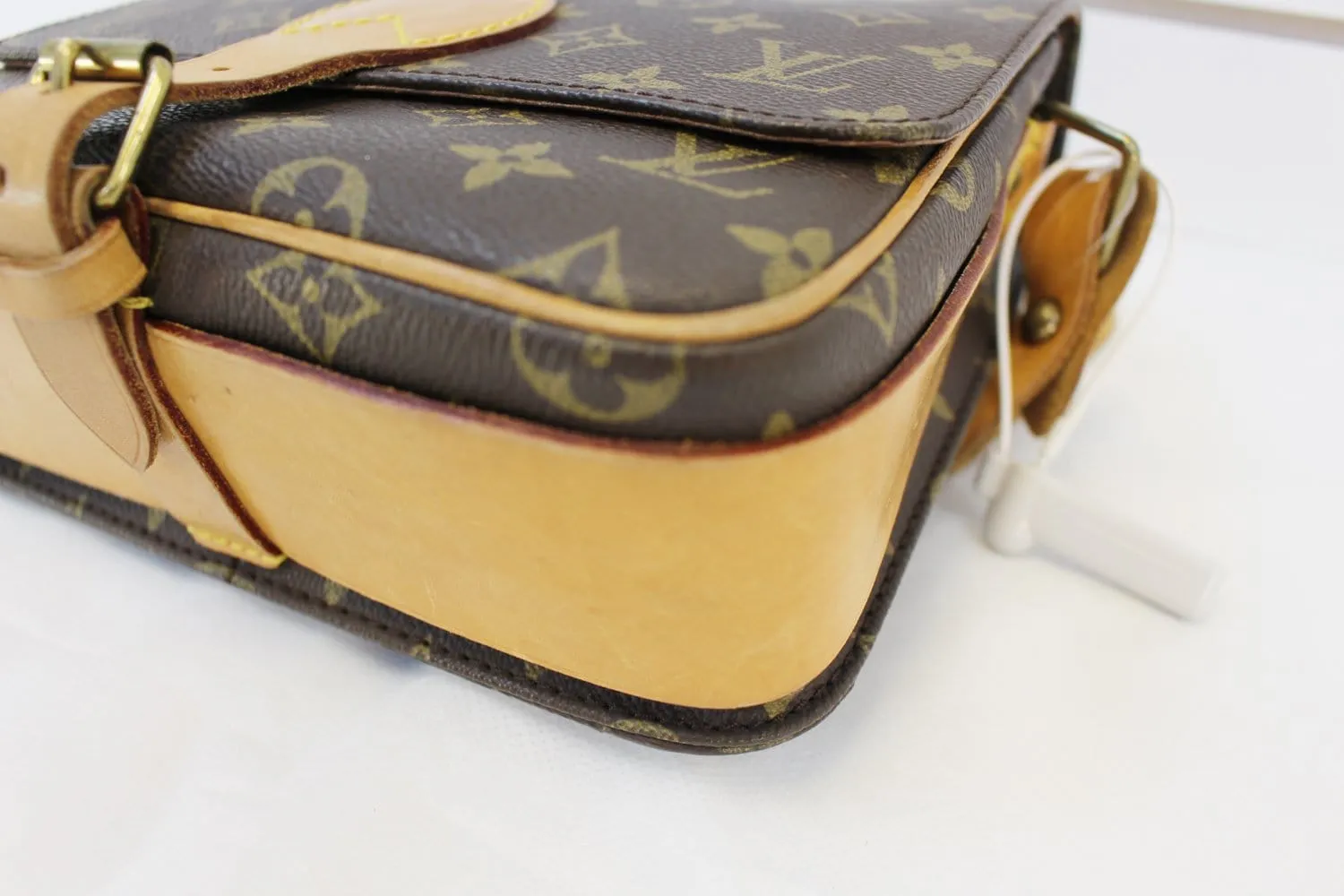 LOUIS VUITTON Monogram Canvas Cartouchiere MM Bag