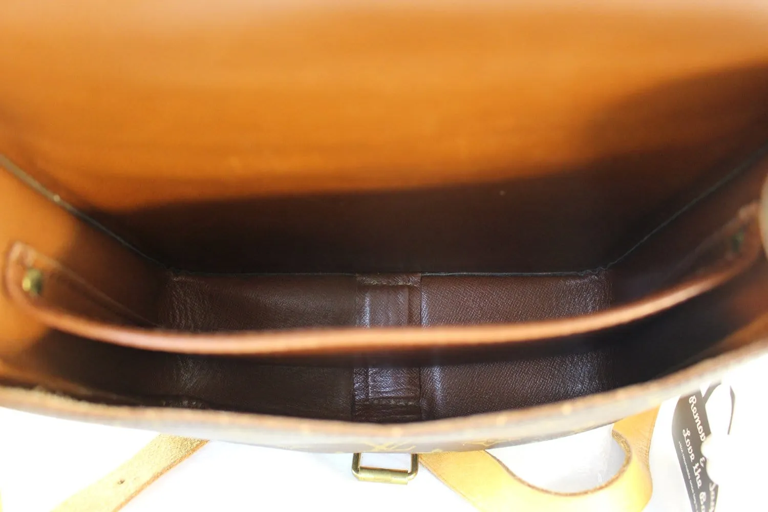 LOUIS VUITTON Monogram Canvas Cartouchiere MM Bag
