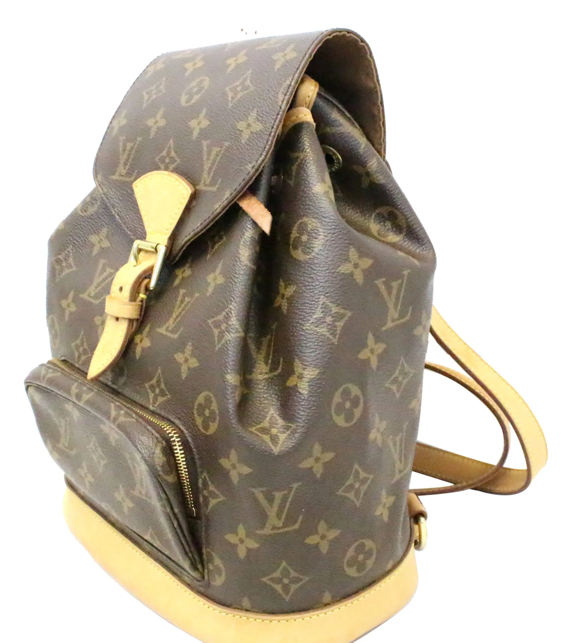 LOUIS VUITTON Monogram Canvas Montsouris MM Backpack Bag