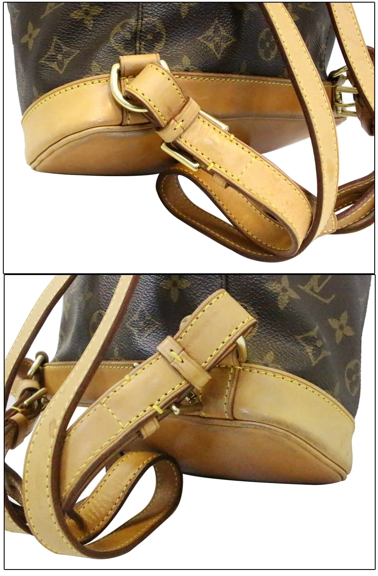 LOUIS VUITTON Monogram Canvas Montsouris MM Backpack Bag