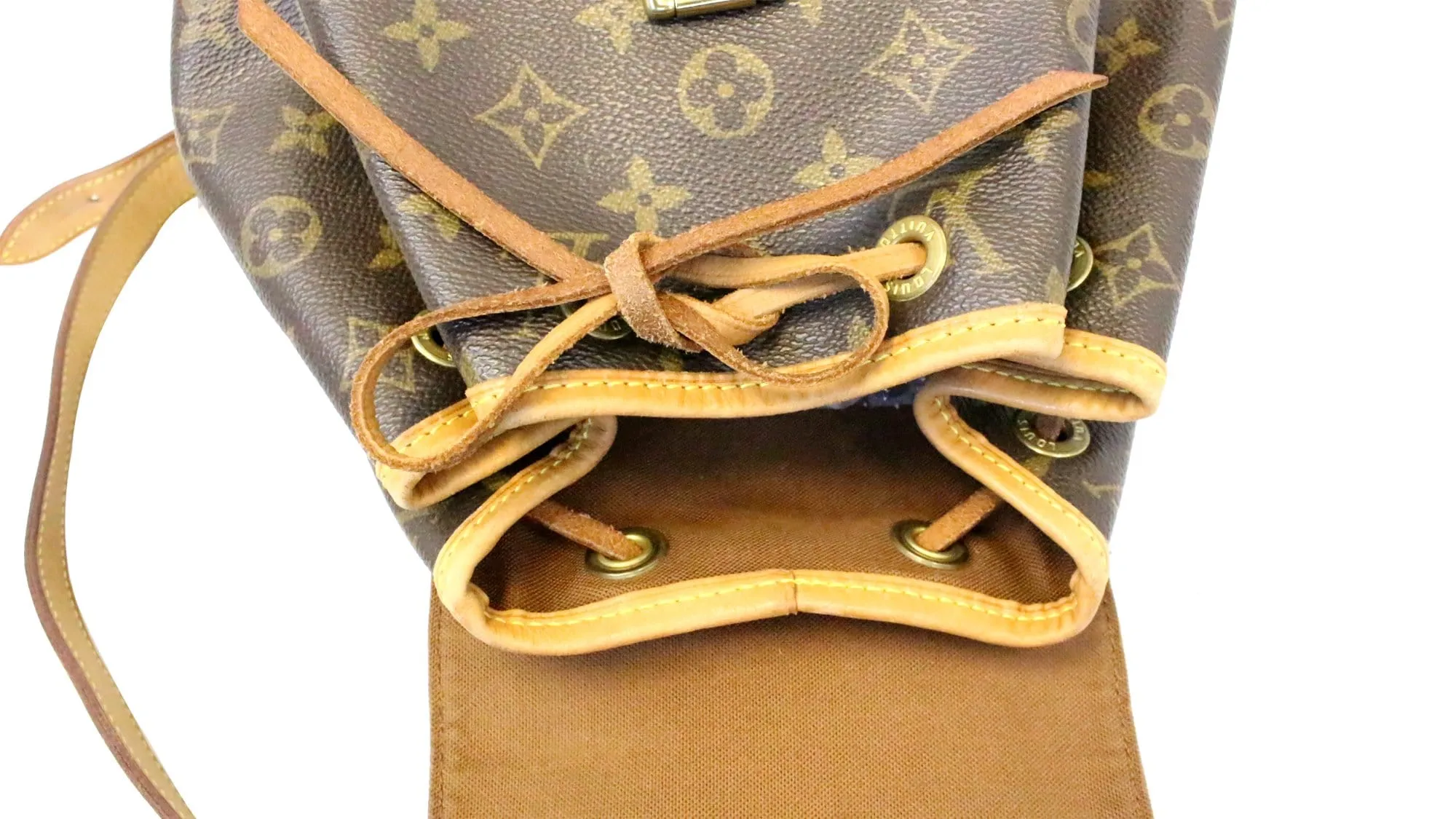 LOUIS VUITTON Monogram Canvas Montsouris MM Backpack Bag
