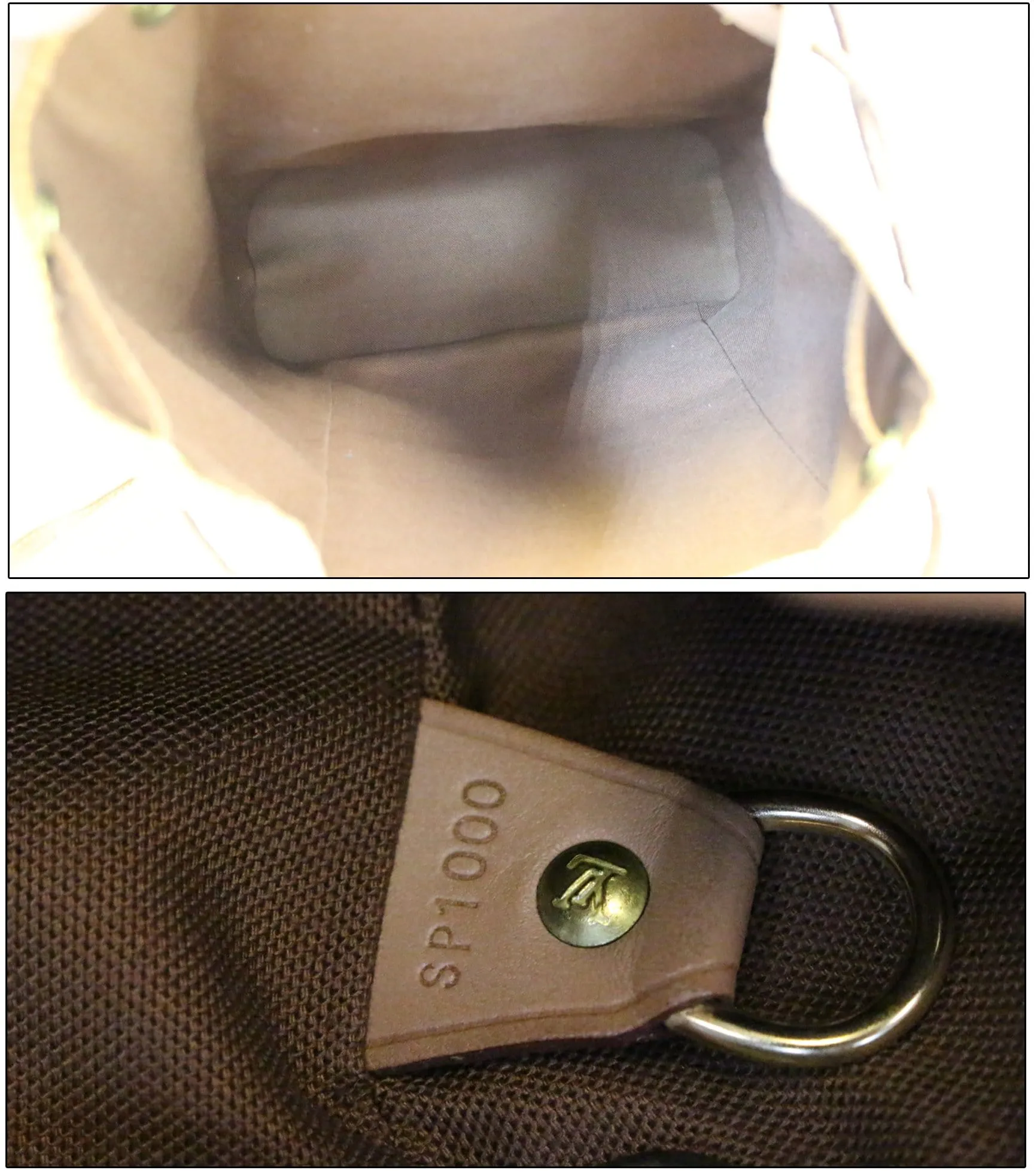 LOUIS VUITTON Monogram Canvas Montsouris MM Backpack Bag