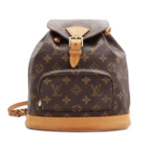 Louis Vuitton Monogram Canvas Montsouris MM Backpack SP0957