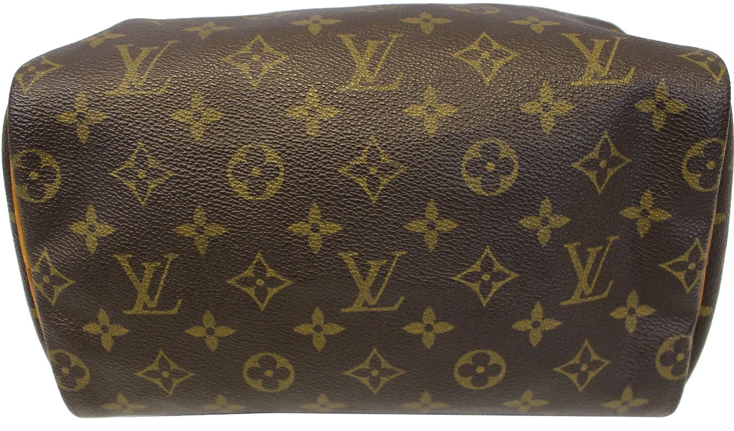 LOUIS VUITTON Monogram Canvas Speedy 25 Brown Satchel Bag