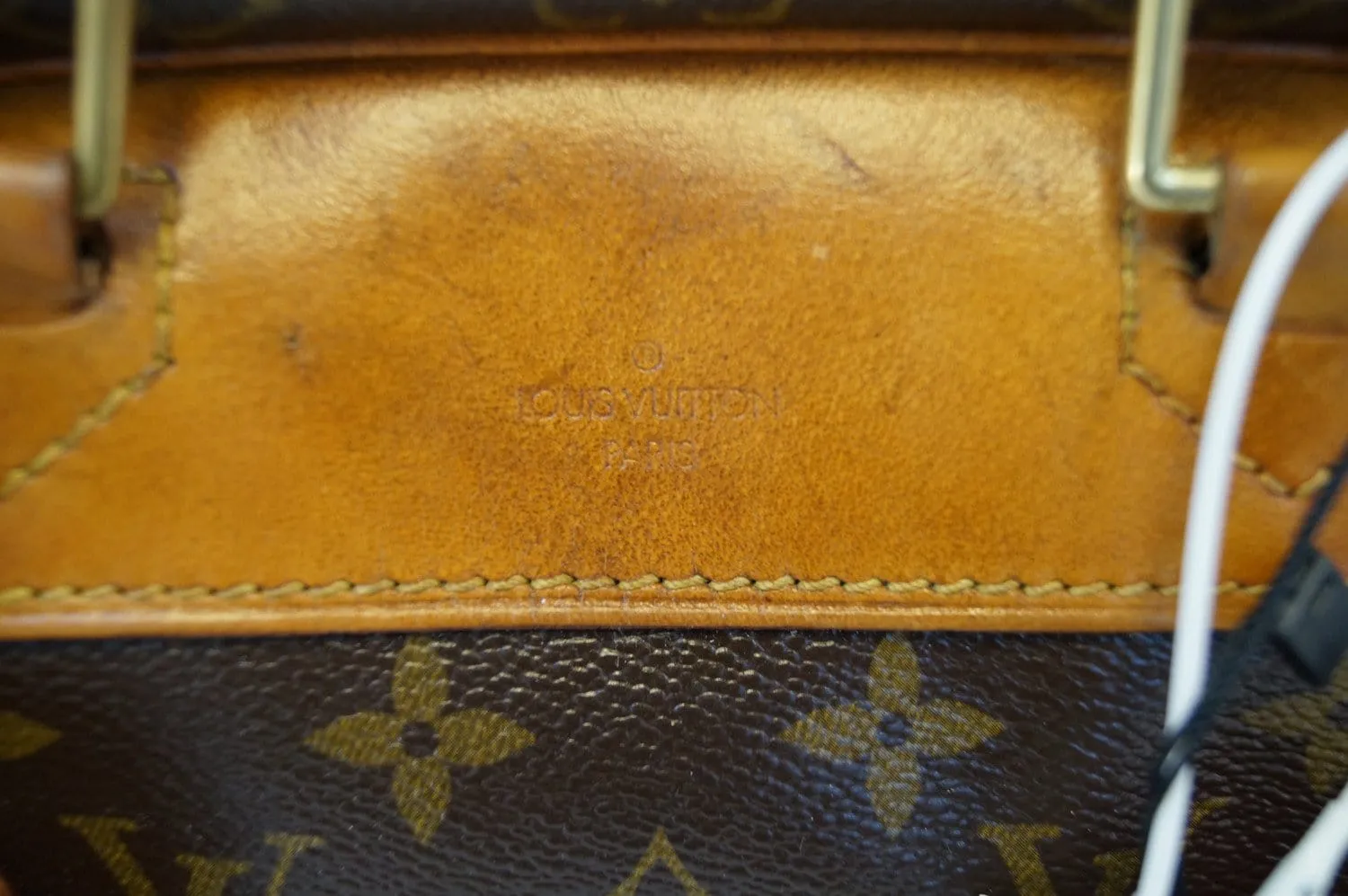 LOUIS VUITTON Monogram Deauville Boston Travel HandBag