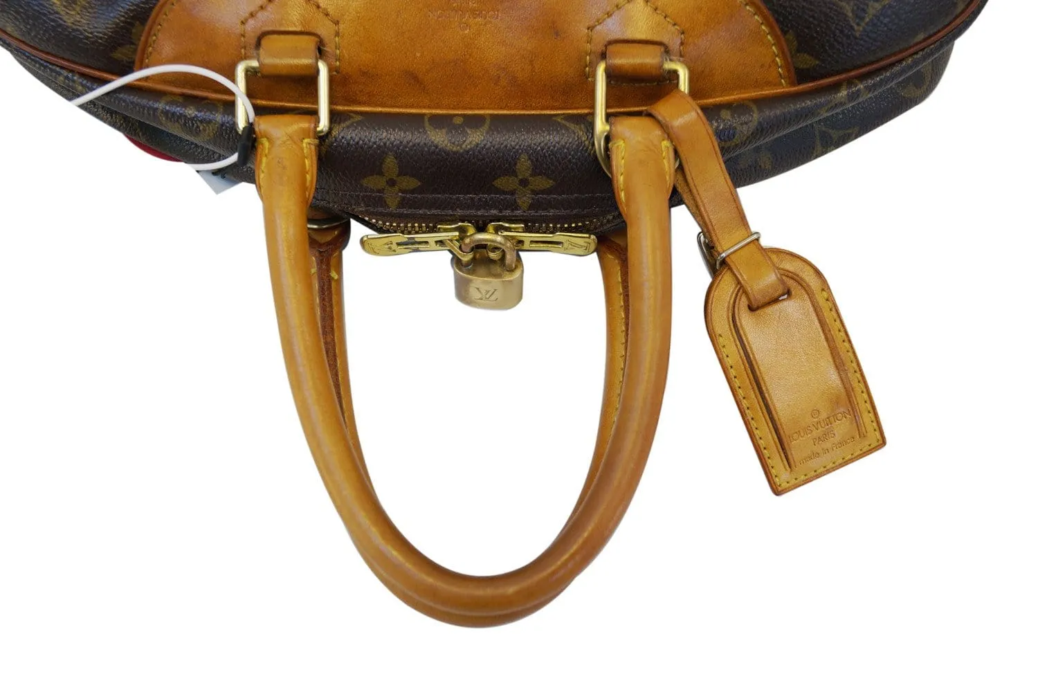 LOUIS VUITTON Monogram Deauville Boston Travel HandBag