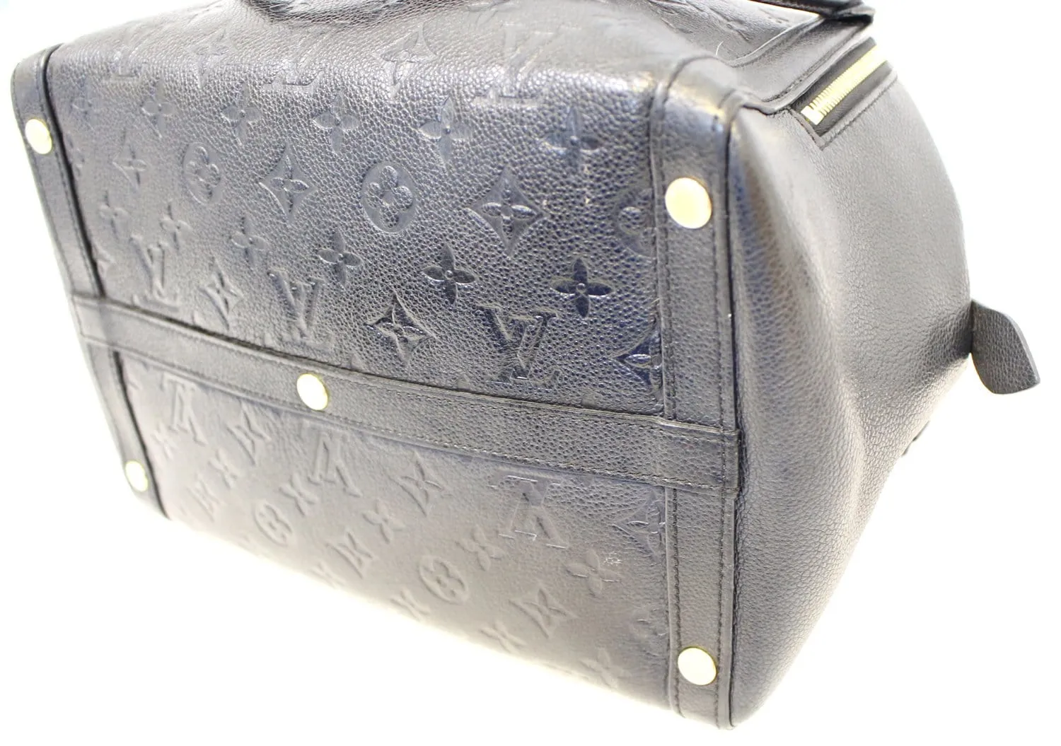 LOUIS VUITTON Monogram Empreinte Marais MM Satchel Bag