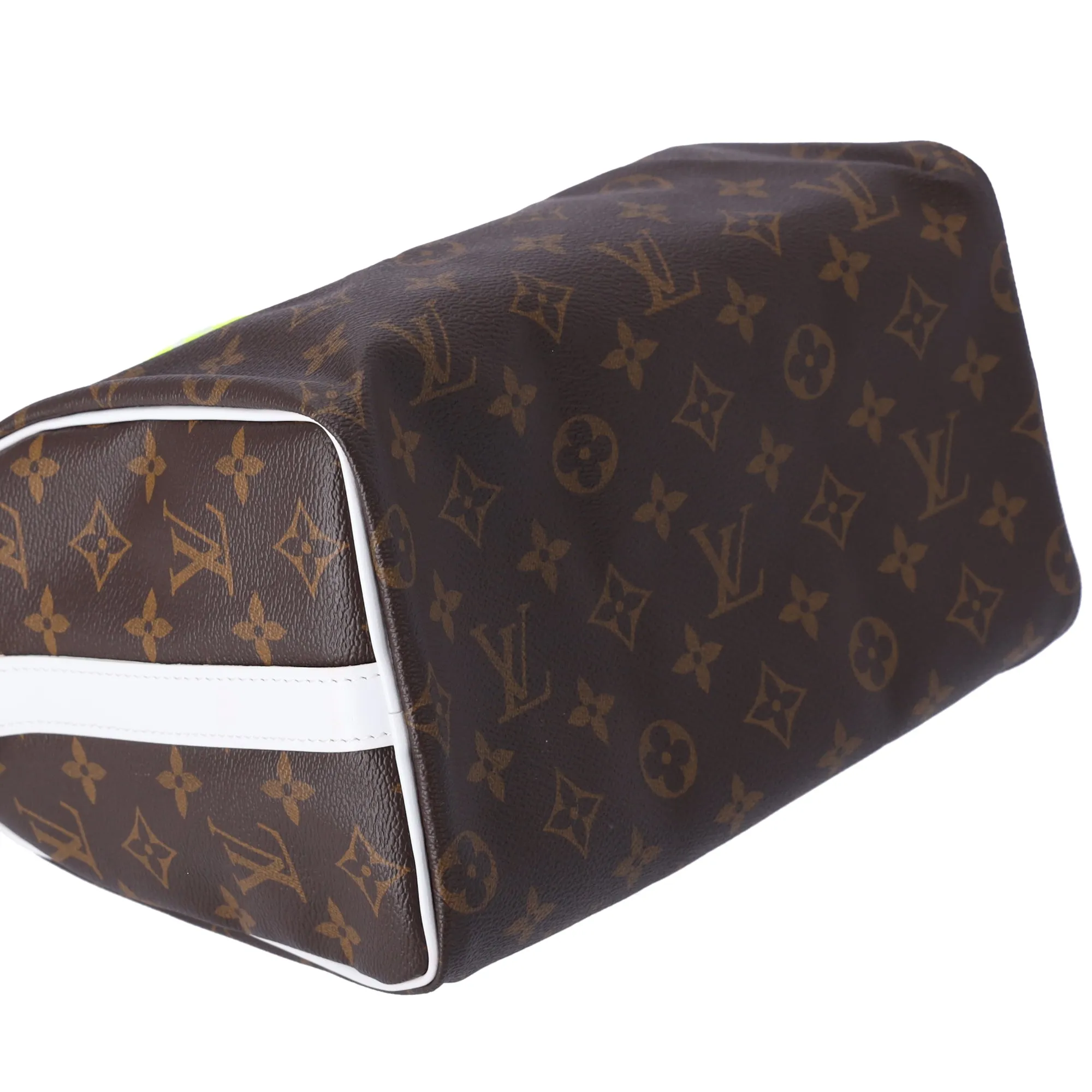 Louis Vuitton Monogram Match Speedy 25 Bandouliere Satchel Tennis Pouch
