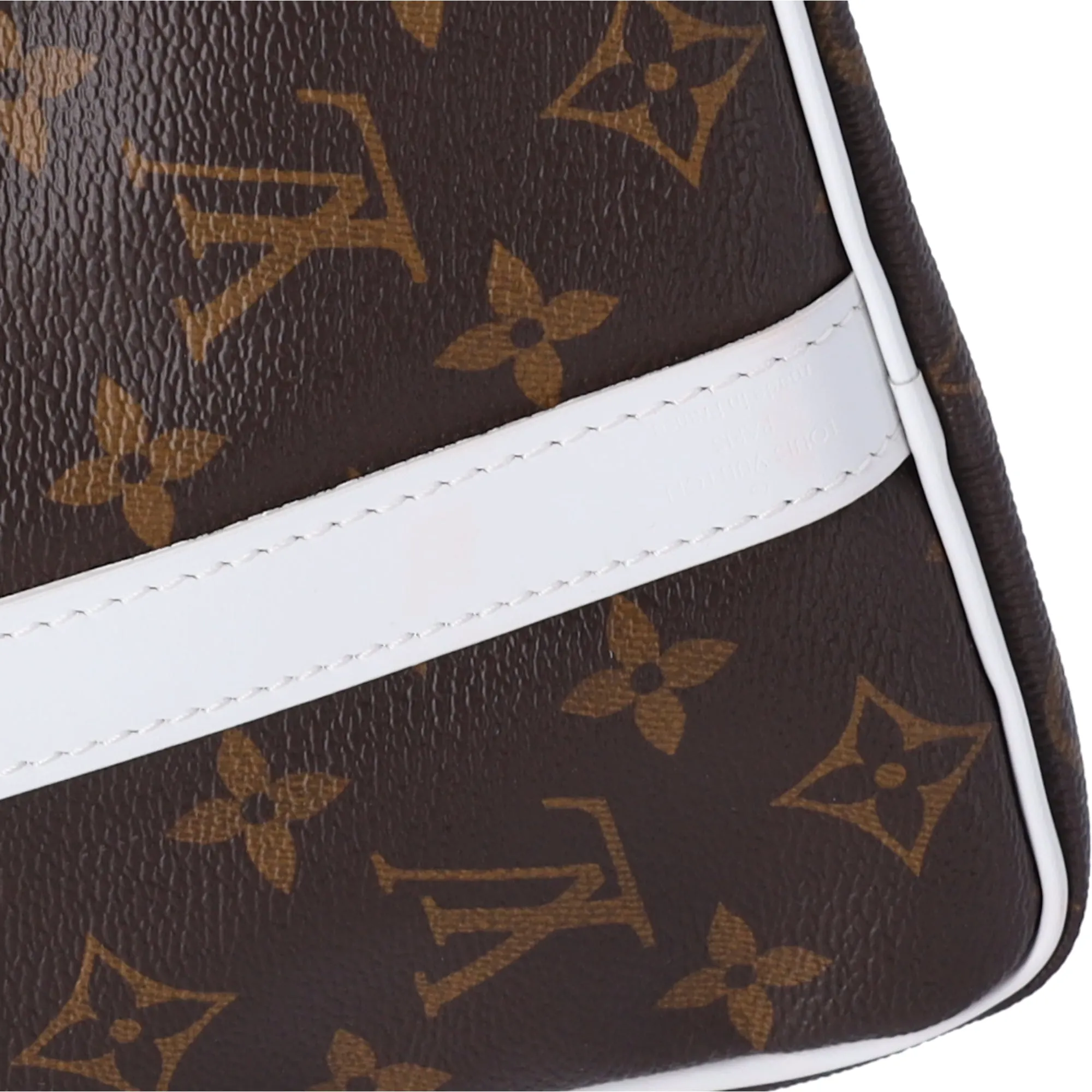 Louis Vuitton Monogram Match Speedy 25 Bandouliere Satchel Tennis Pouch