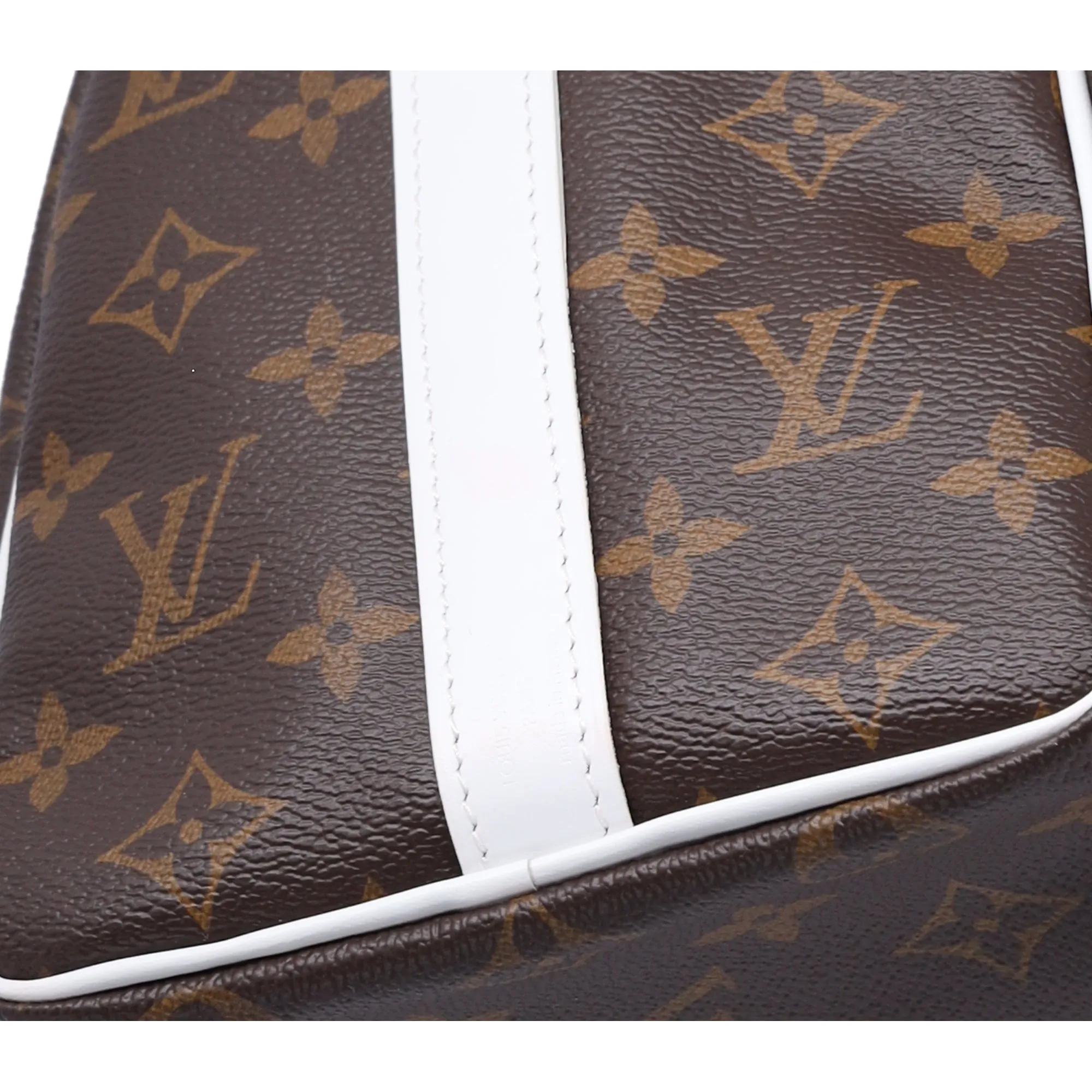 Louis Vuitton Monogram Match Speedy 25 Bandouliere Satchel Tennis Pouch