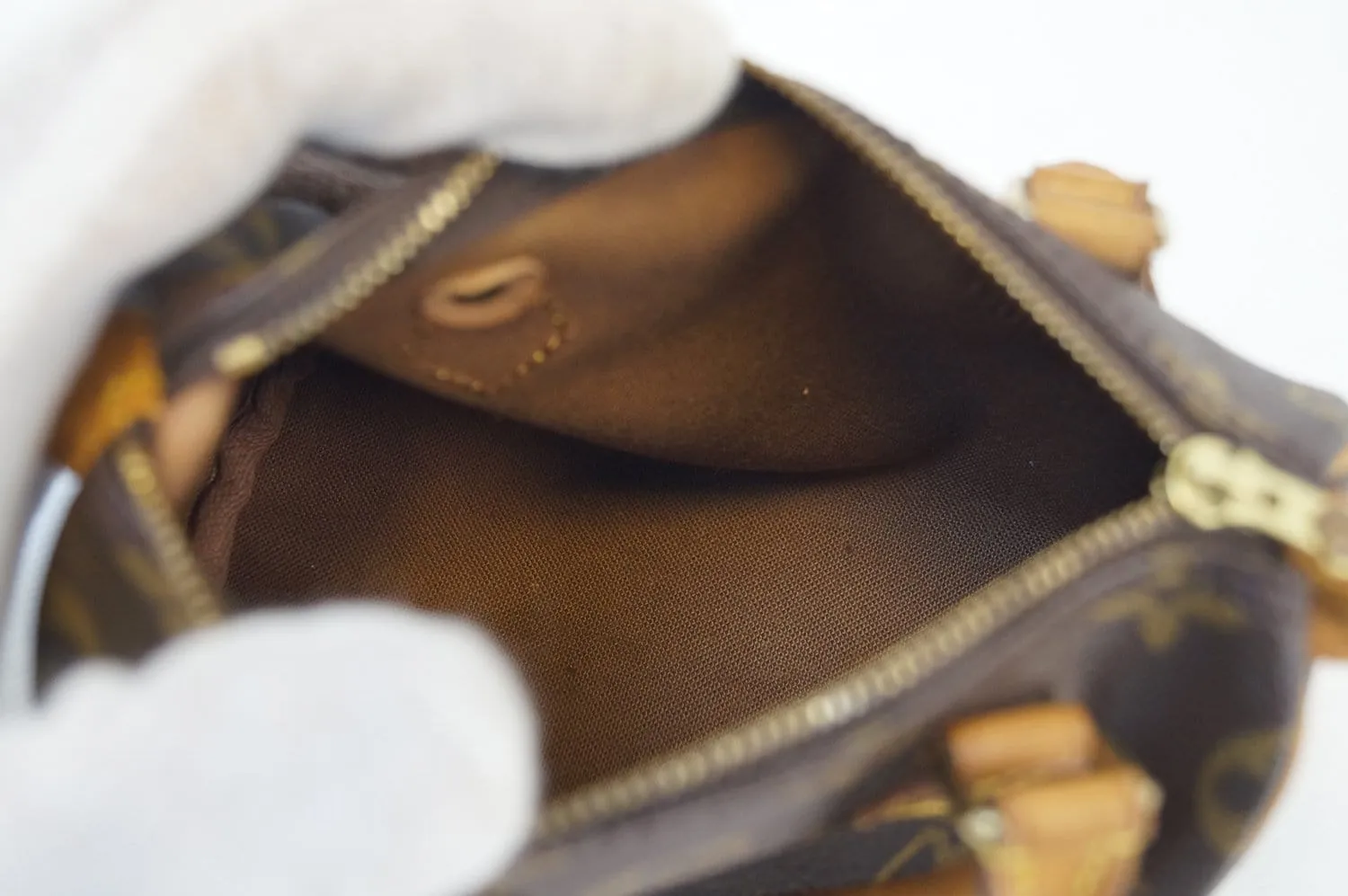 LOUIS VUITTON Monogram Mini Speedy Handbag
