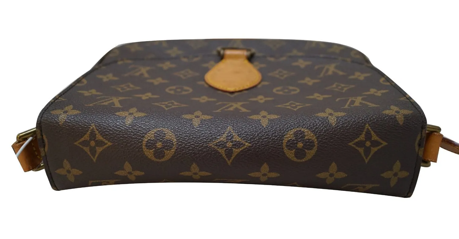 LOUIS VUITTON Monogram Saint Cloud GM Crossbody Bag