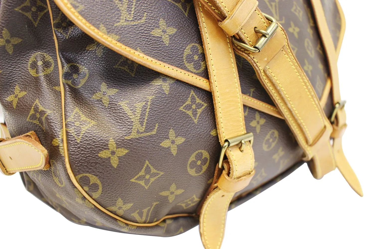 LOUIS VUITTON Monogram Saumur 43 Shoulder Bag