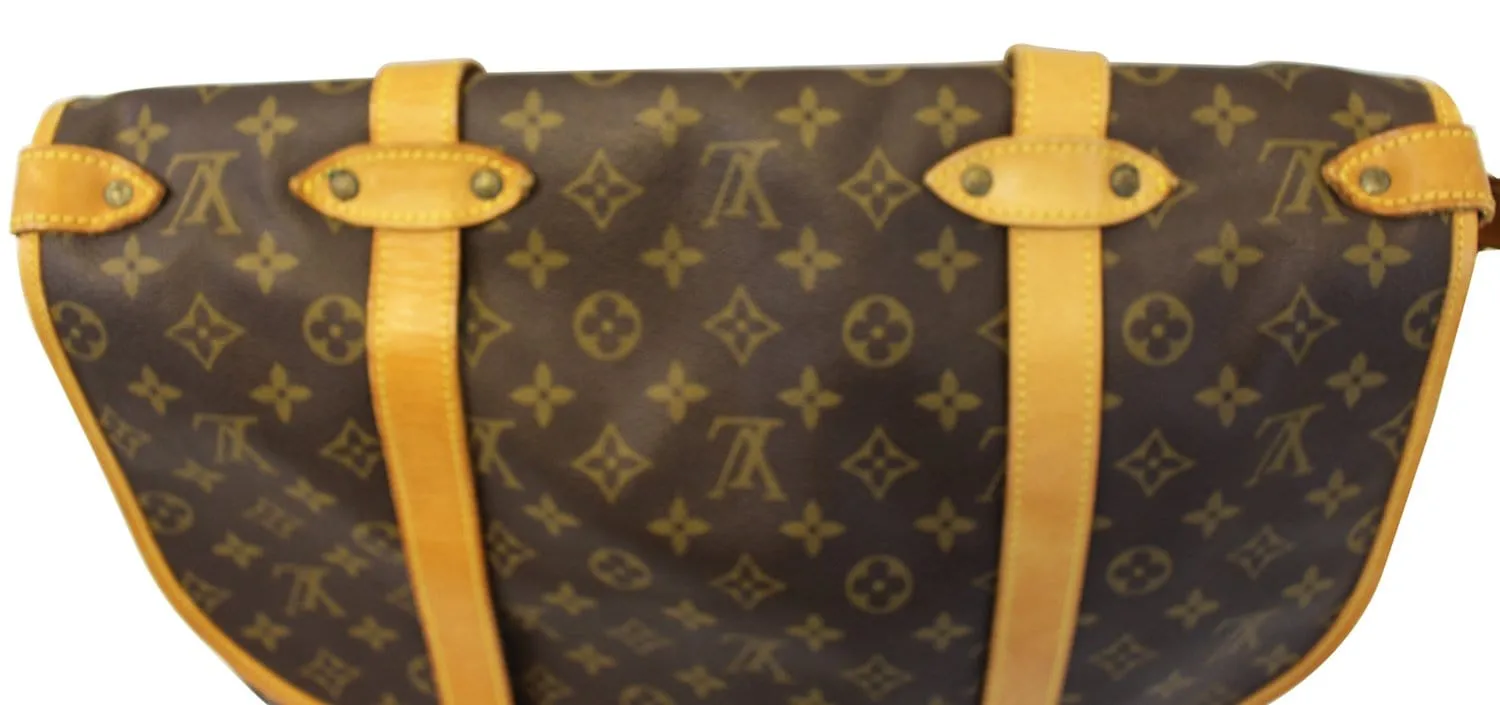 LOUIS VUITTON Monogram Saumur 43 Shoulder Bag
