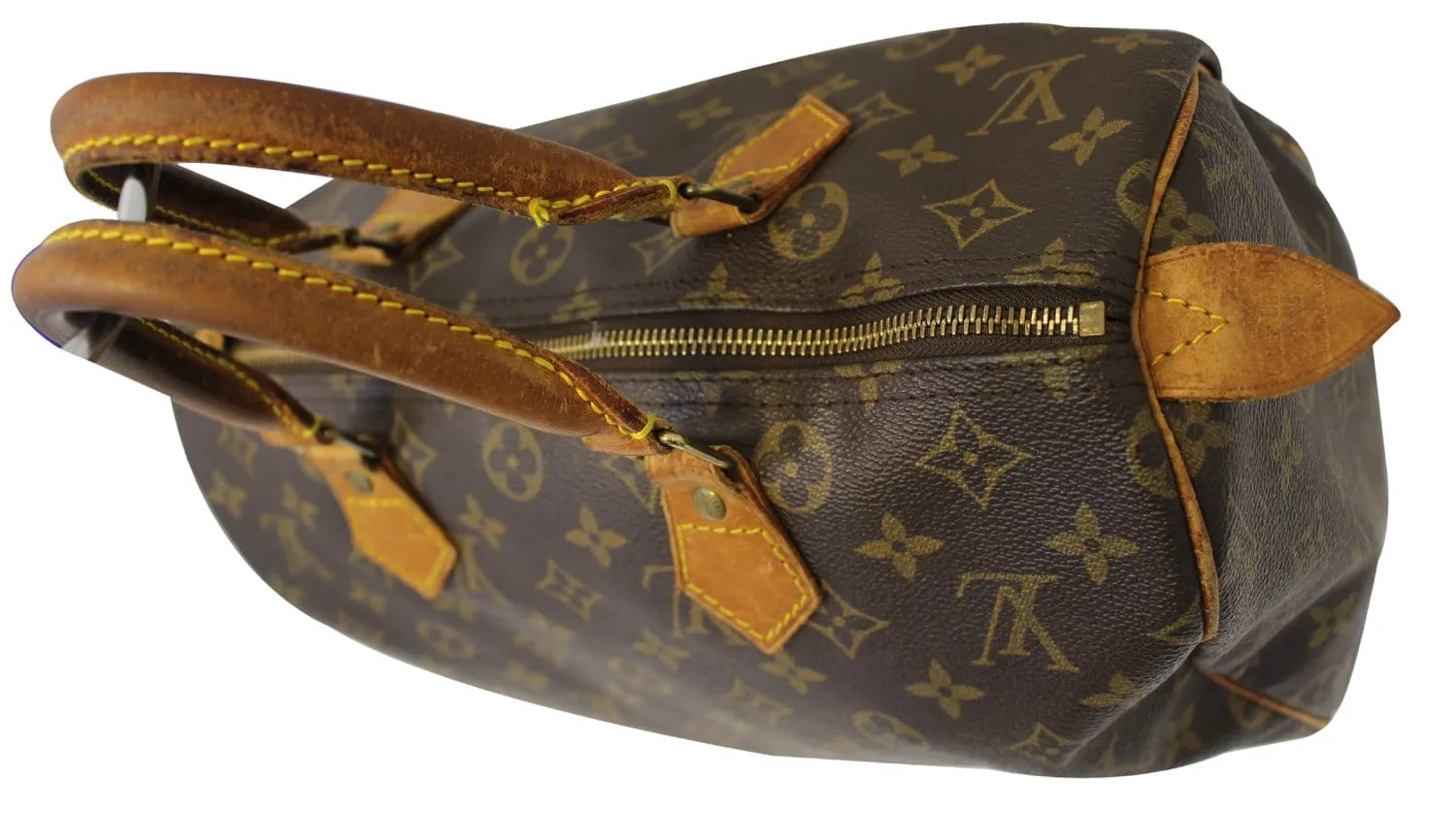 LOUIS VUITTON Monogram Speedy 30 Satchel Handbag