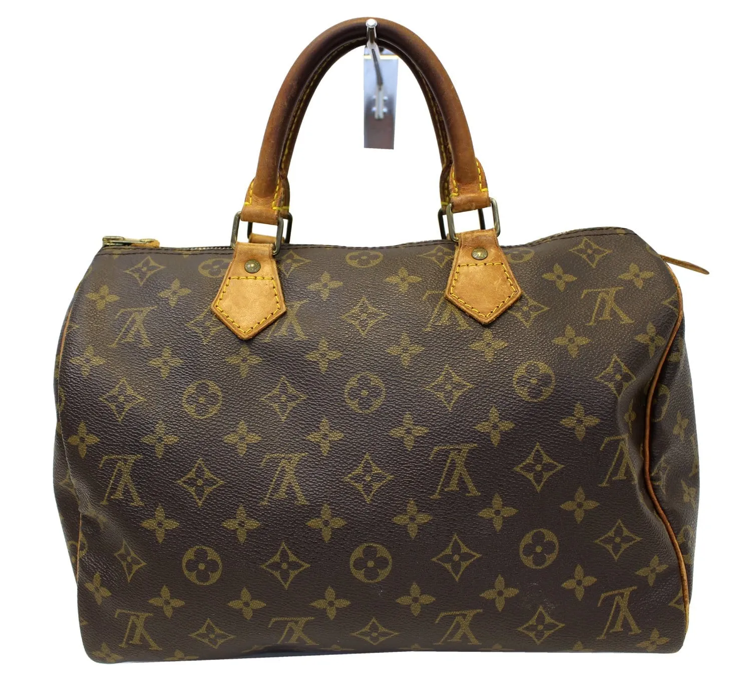 LOUIS VUITTON Monogram Speedy 30 Satchel Handbag