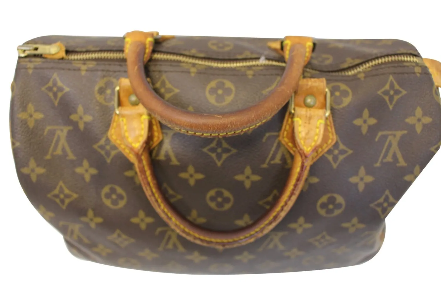 LOUIS VUITTON Monogram Speedy 30 Satchel Handbag