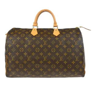 Louis Vuitton Monogram Speedy 40 Duffle Handbag M41522 SP1908 XX28177