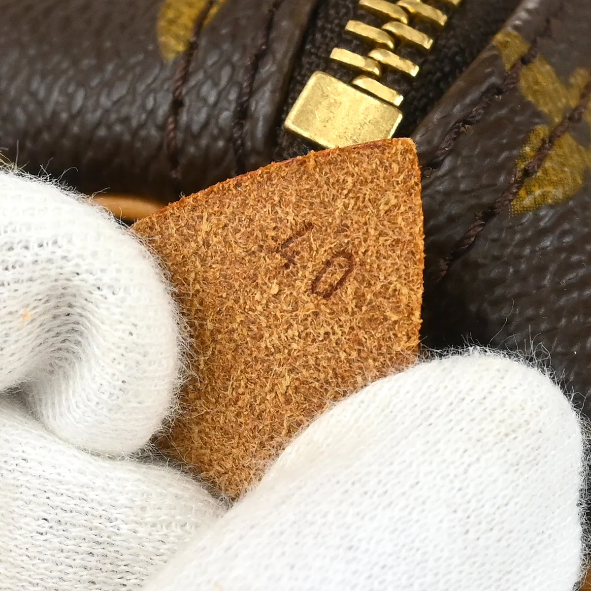 Louis Vuitton Monogram Speedy 40 Duffle Handbag M41522 SP1908 XX28177