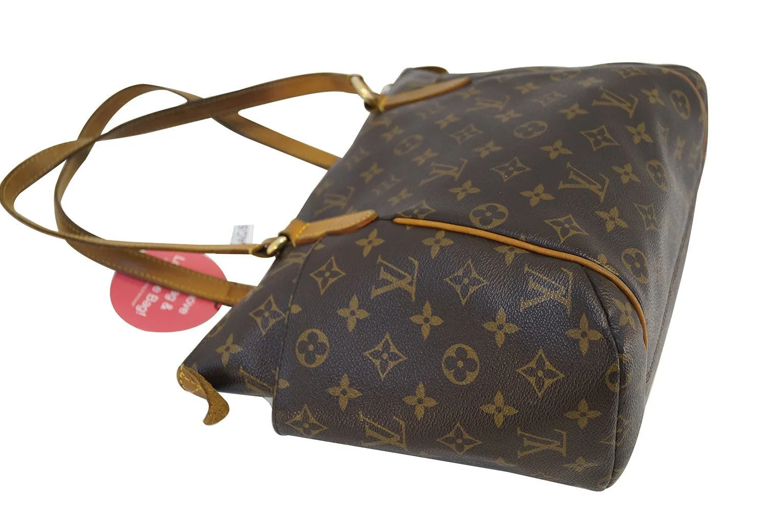 LOUIS VUITTON Monogram Totally Pm Brown Shoulder Handbag