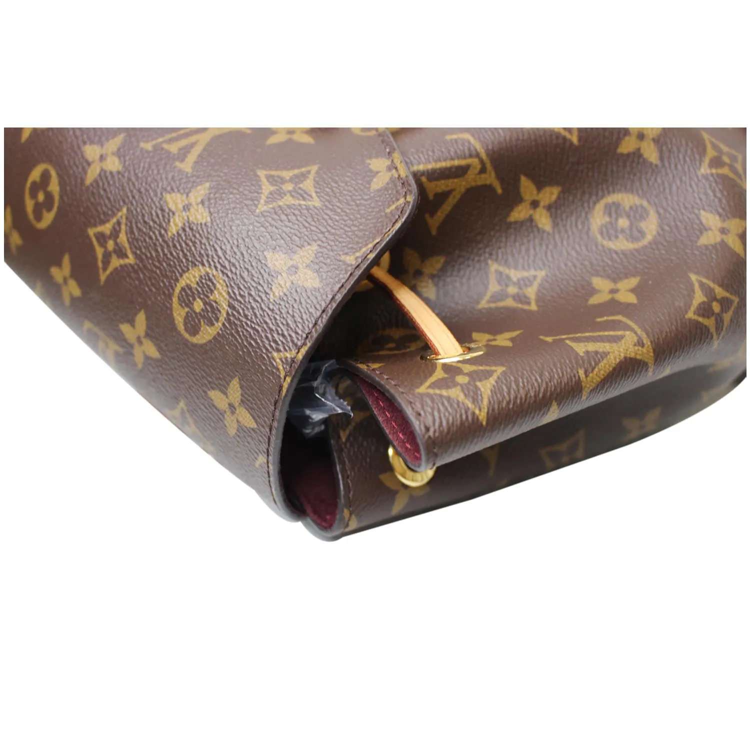 LOUIS VUITTON Montsouris NM Monogram Canvas Backpack Bag Brown