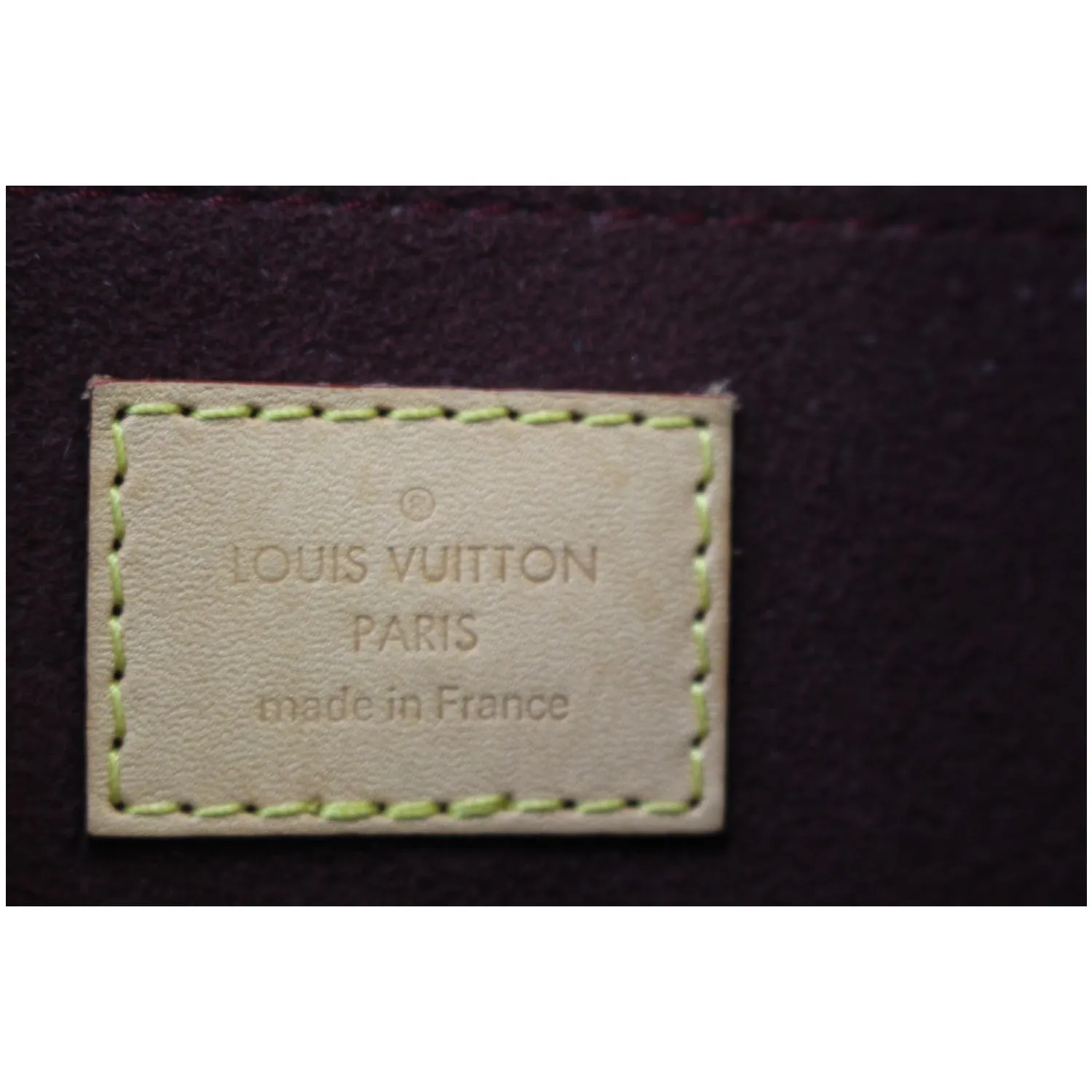 LOUIS VUITTON Montsouris NM Monogram Canvas Backpack Bag Brown