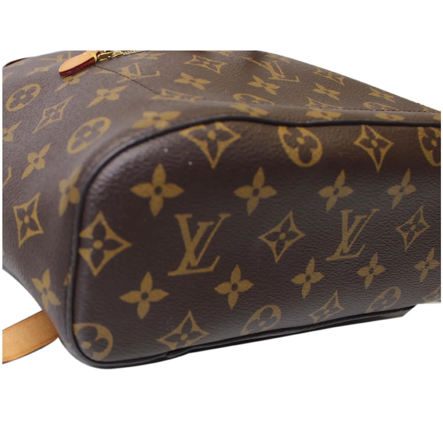 LOUIS VUITTON Montsouris NM Monogram Canvas Backpack Bag Brown