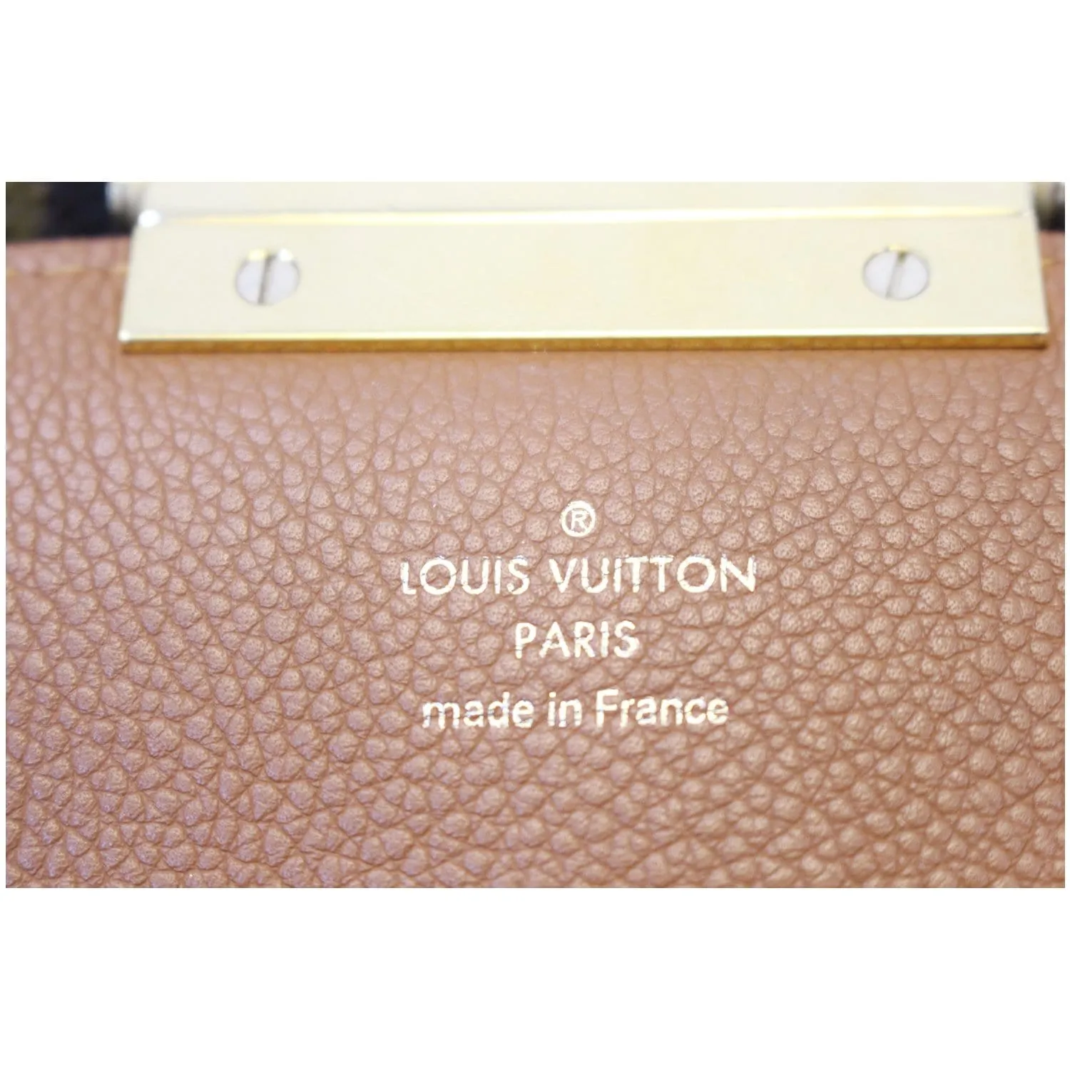 LOUIS VUITTON Olympe Monogram Canvas Satchel Shoulder Bag Camel