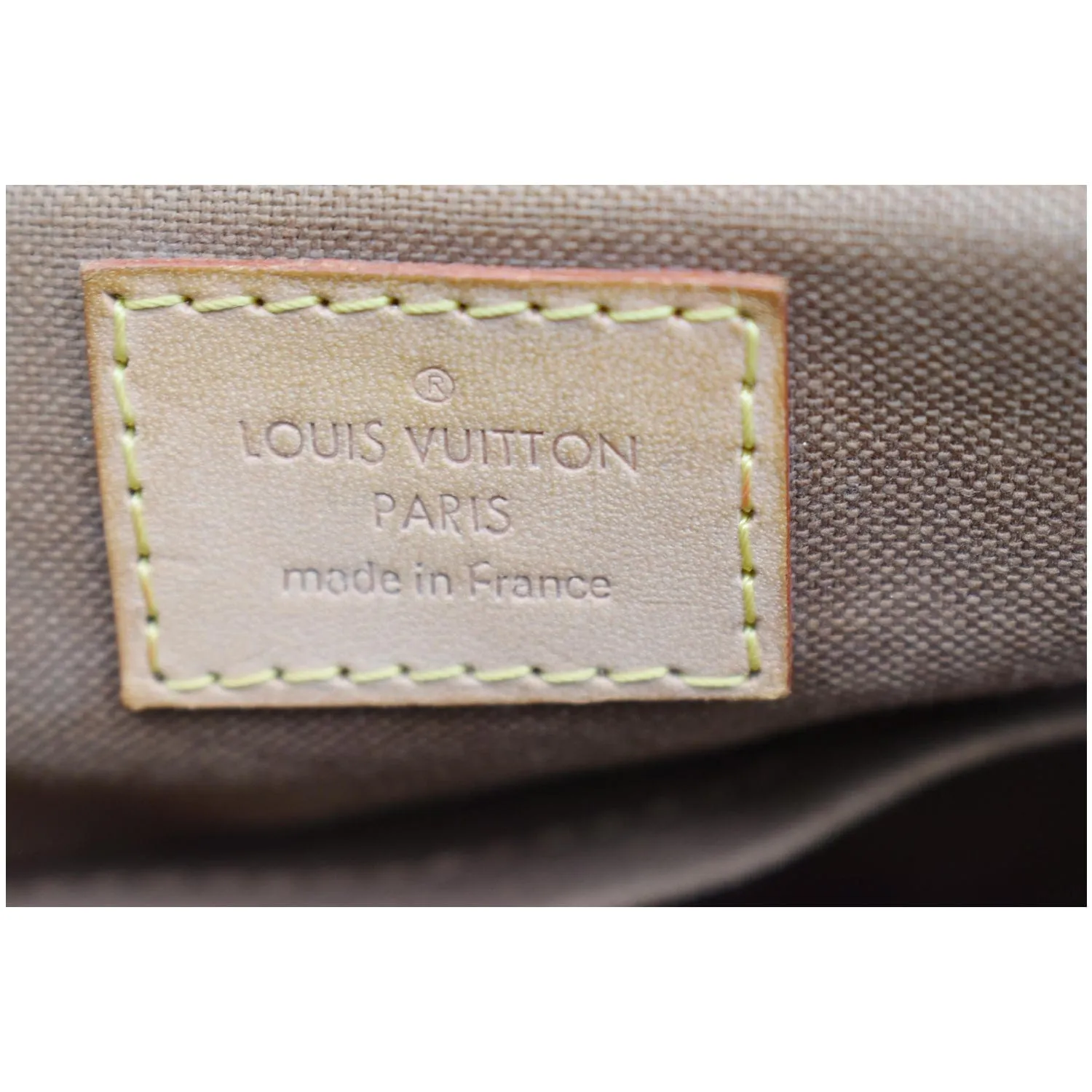 LOUIS VUITTON Palermo PM Monogram Canvas Shoulder Bag Brown- 10% OFF