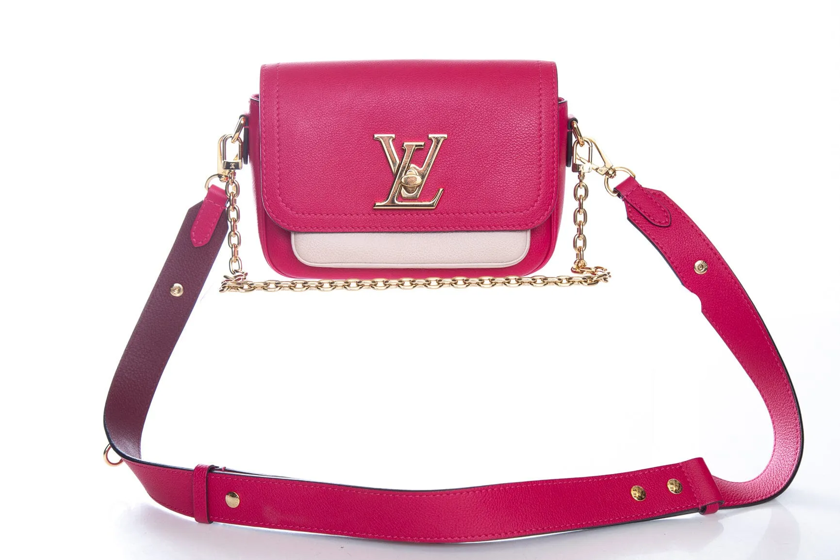 Louis Vuitton Pink "Lock Me Tender" Handbag
