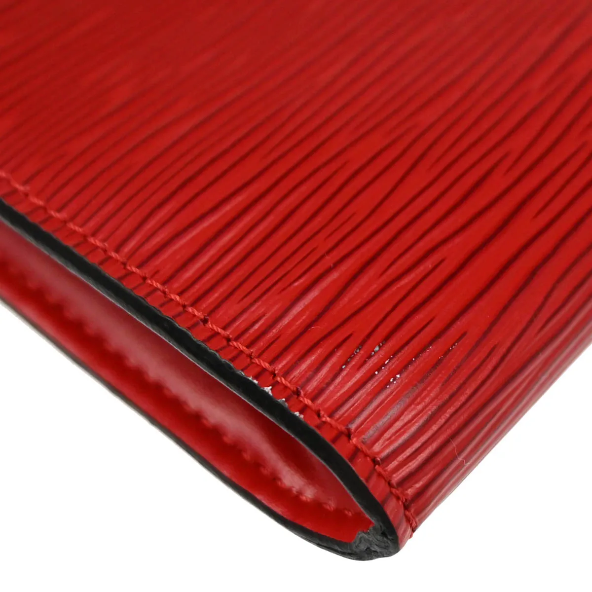Louis Vuitton Red Epi Pochette Accessoires Pouch Handbag M52947 AR0031 XX29447