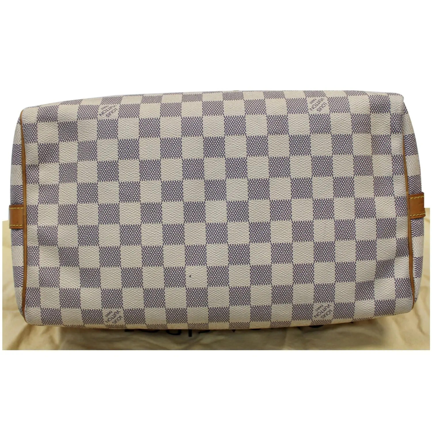 Louis Vuitton Speedy 30 Damier Azur Bandouliere Satchel Bag - 25% OFF