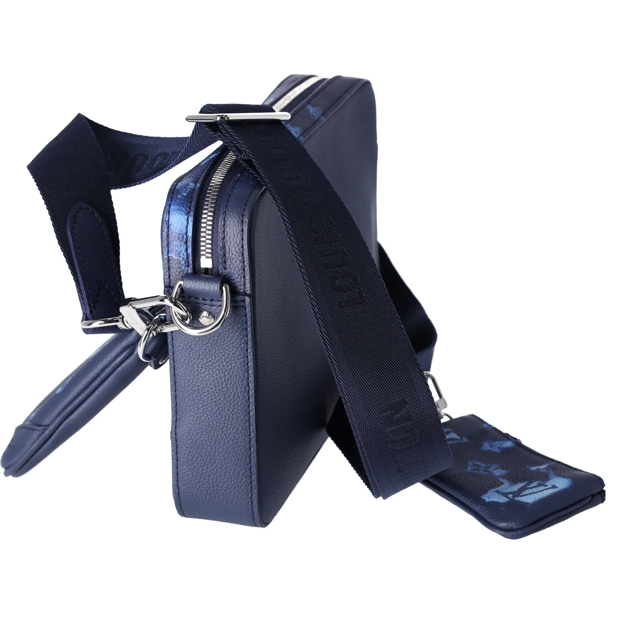 Louis Vuitton Trio Messenger Watercolor Summer Collection Navy