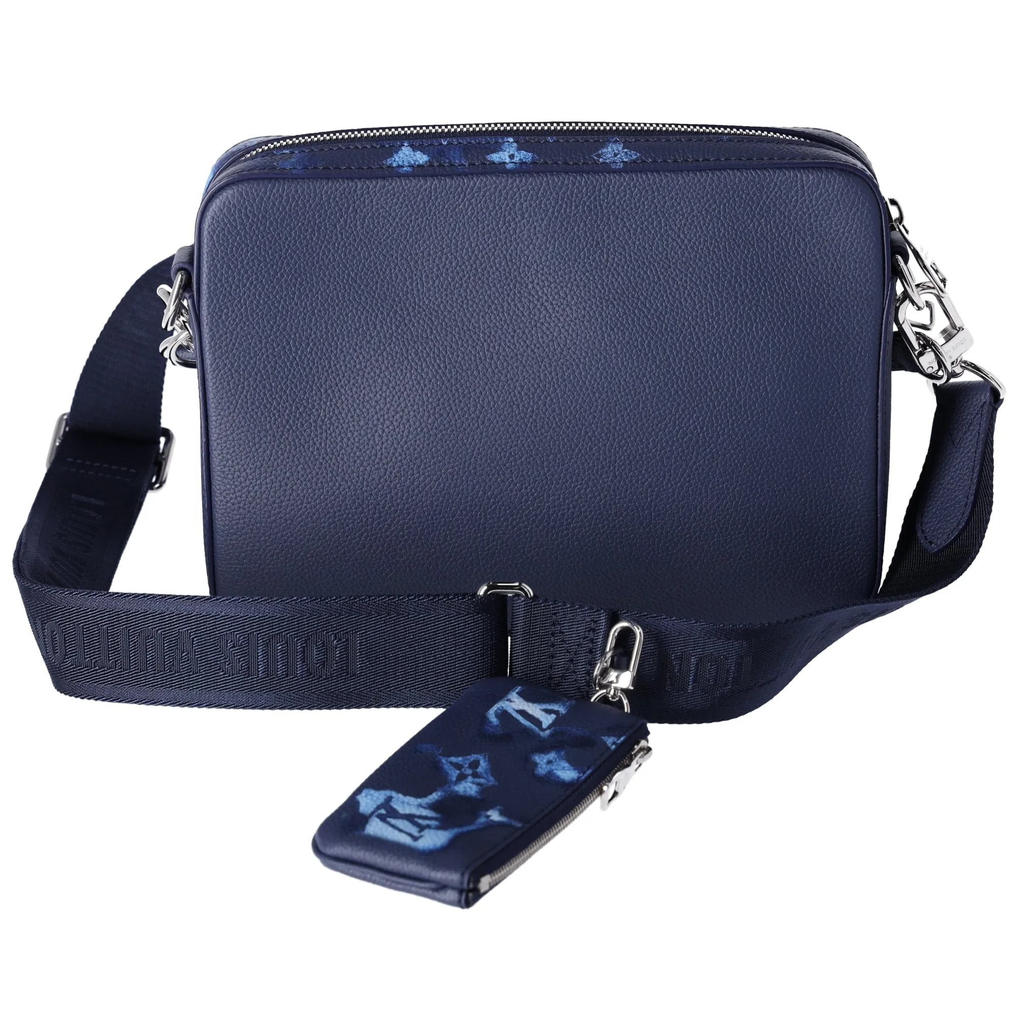 Louis Vuitton Trio Messenger Watercolor Summer Collection Navy