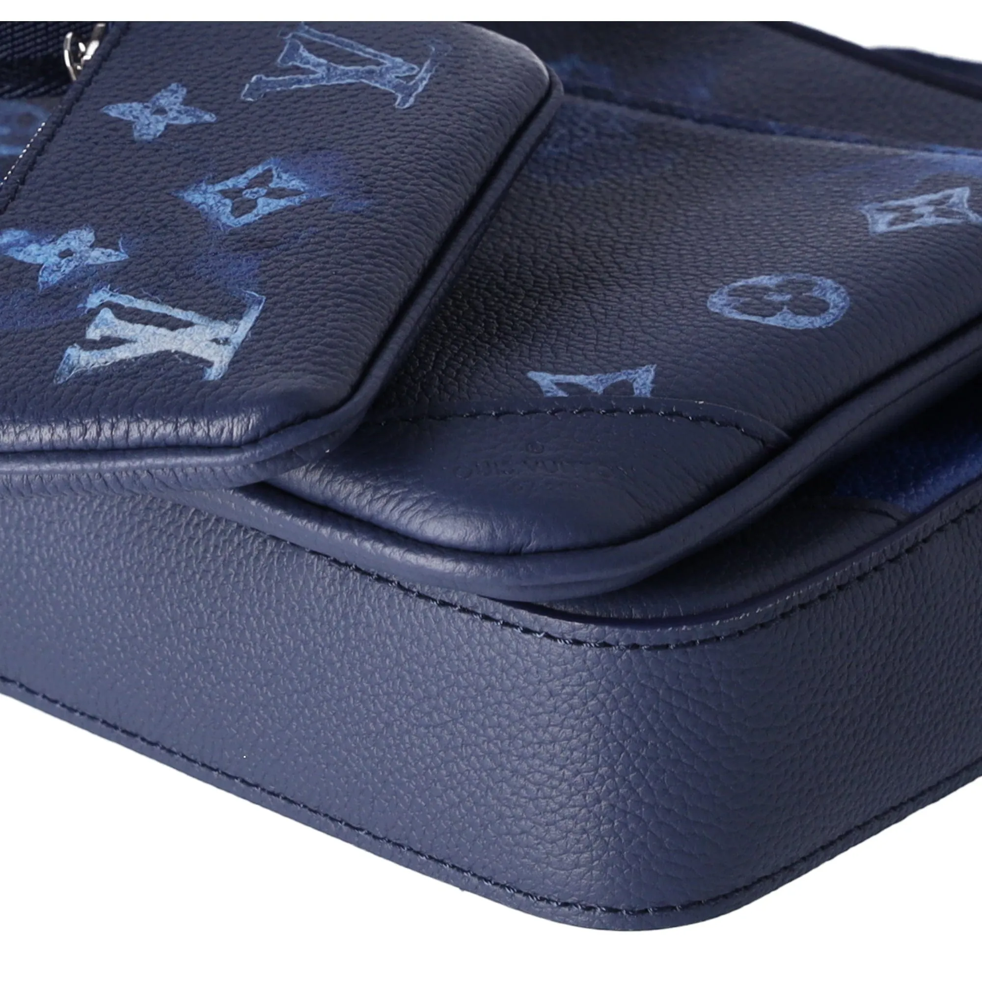 Louis Vuitton Trio Messenger Watercolor Summer Collection Navy