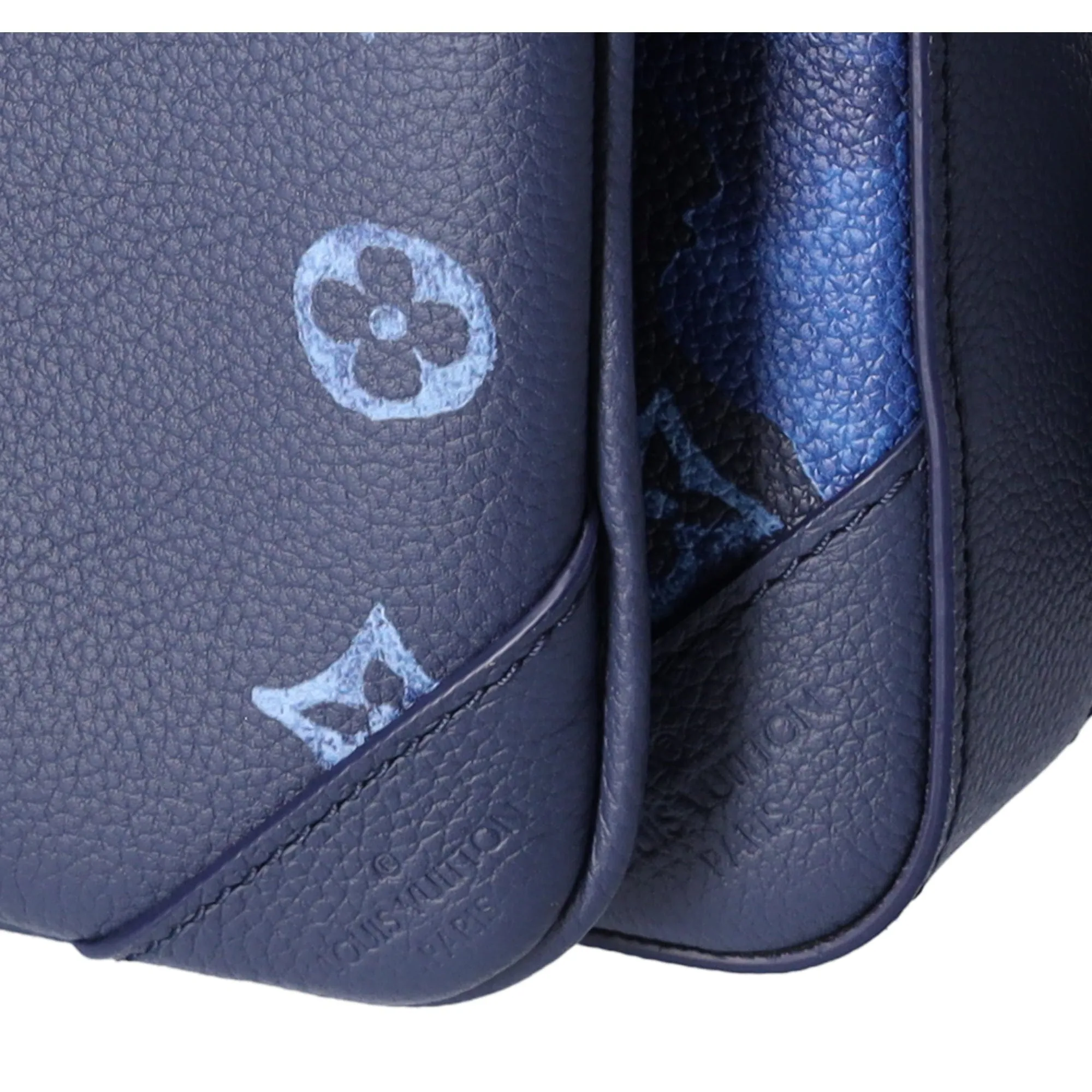 Louis Vuitton Trio Messenger Watercolor Summer Collection Navy