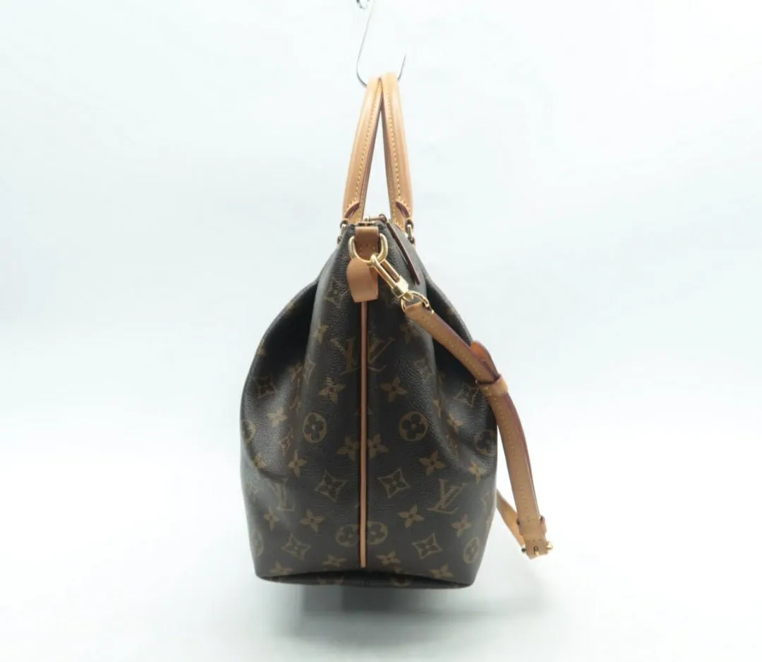 Louis Vuitton Turenne Brown Monogram Canvas Satchel Bag