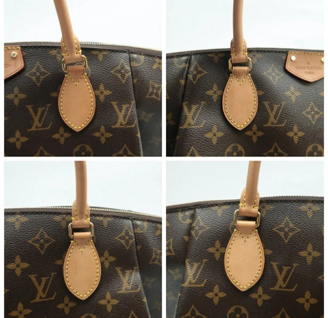 Louis Vuitton Turenne Brown Monogram Canvas Satchel Bag