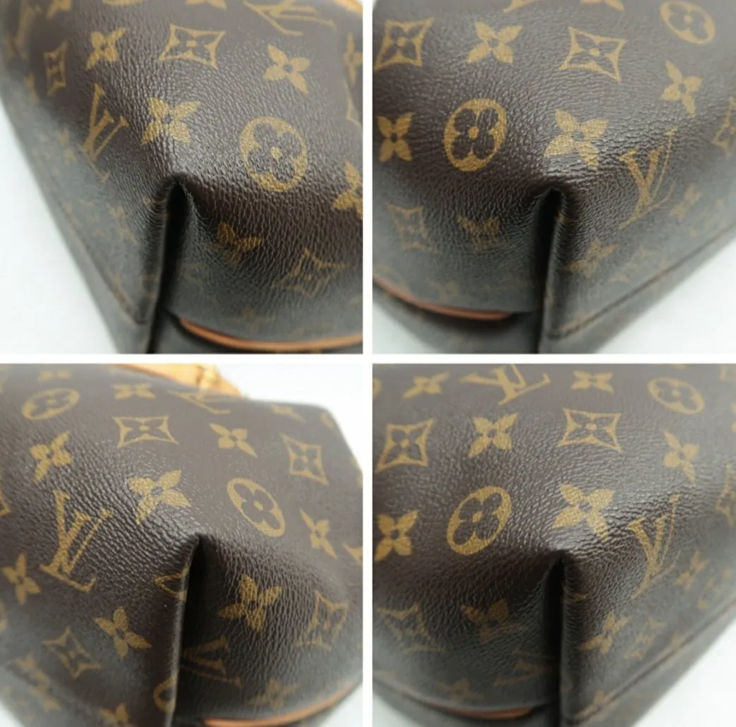 Louis Vuitton Turenne Brown Monogram Canvas Satchel Bag