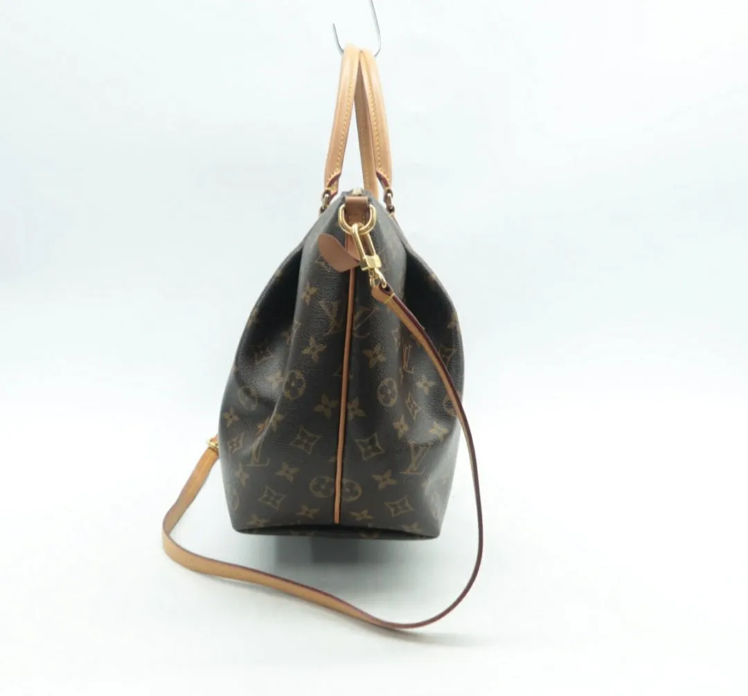 Louis Vuitton Turenne Brown Monogram Canvas Satchel Bag