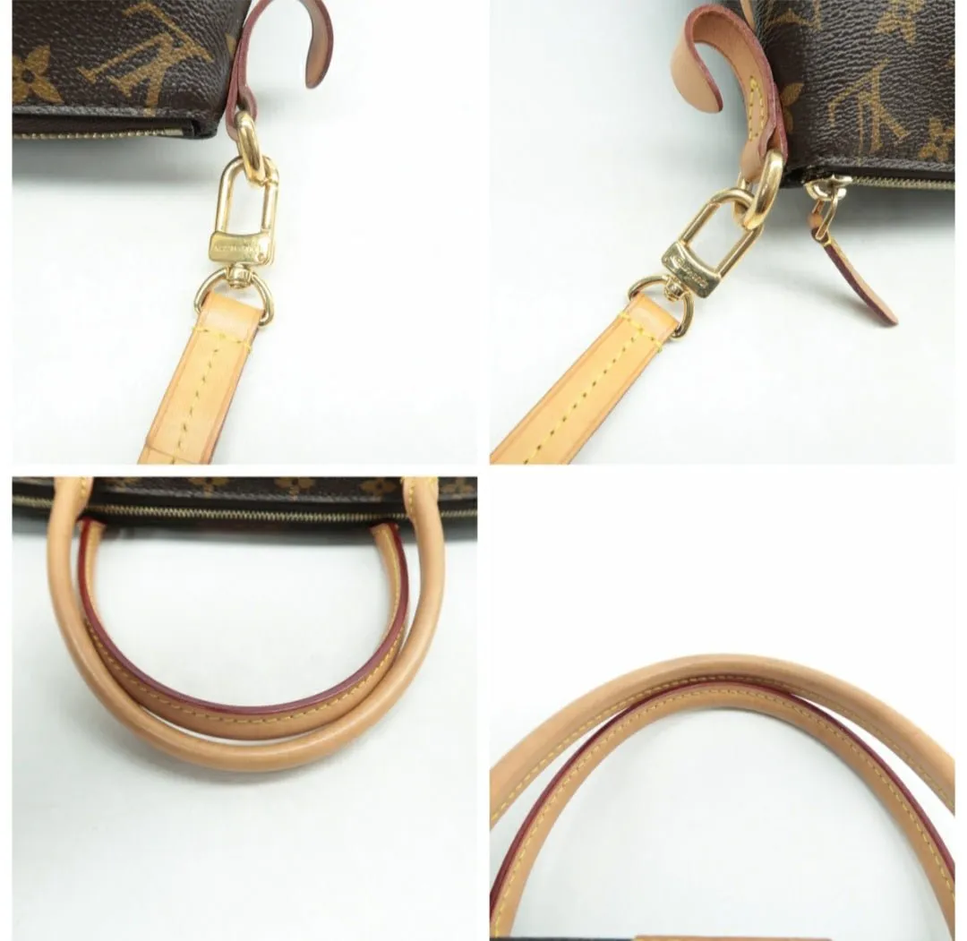 Louis Vuitton Turenne Brown Monogram Canvas Satchel Bag