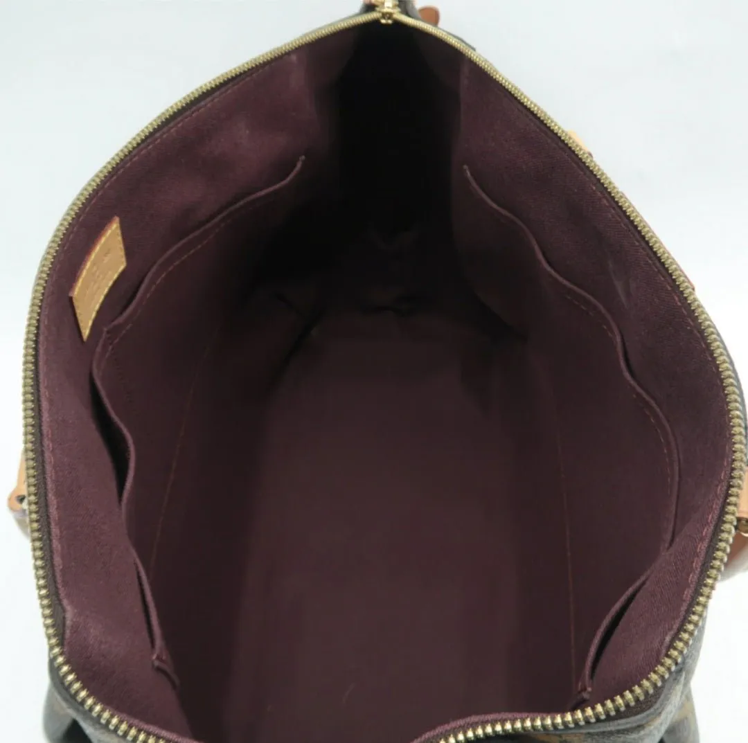 Louis Vuitton Turenne Brown Monogram Canvas Satchel Bag