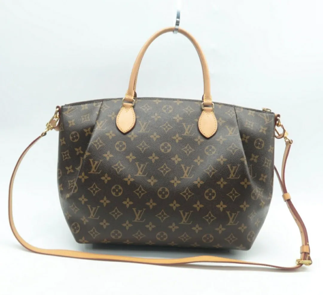 Louis Vuitton Turenne Brown Monogram Canvas Satchel Bag